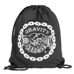 Přejít na produkt Batoh Gravity Handshake Cinch Bag black 2016/2017