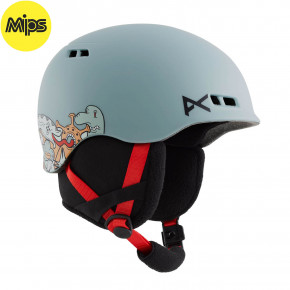 Go to the product Helmet Anon Burner Mips bot grey 2020/2021