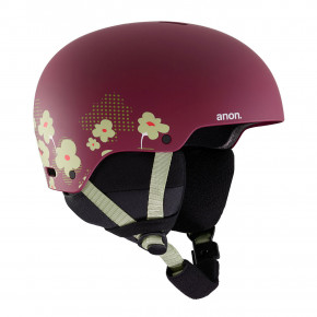 Prejsť na produkt Prilba Anon Rime 3 flower maroon 2019/2020