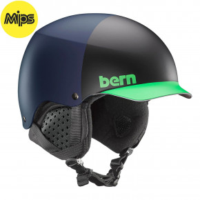Przejść do produktu Kask Bern Baker Mips matte blue hatstyle 2018/2019