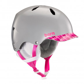 Prejsť na produkt Prilba Bern Bandito satin grey/pink brimstyle 2018/2019