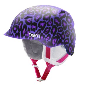 Přejít na produkt Helma Bern Camina satin purple leopard 2015/2016