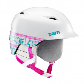 Go to the product Helmet Bern Camino satin white fair isle 2020/2021
