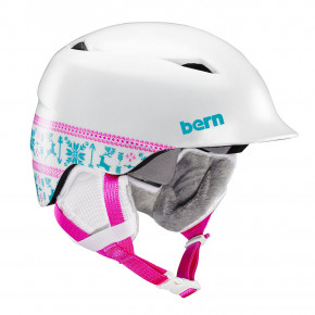 Go to the product Helmet Bern Camino satin white fair isle 2018/2019