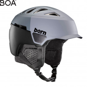 Přejít na produkt Helma Bern Heist Brim satin grey hatstyle 2018/2019