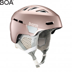Přejít na produkt Helma Bern Heist satin rose gold 2018/2019