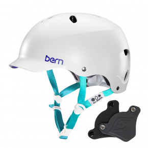 Přejít na produkt Helma Bern Lenox H2O WEP satin white multi 2018