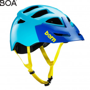 Přejít na produkt Helma Bern Morrison satin bright blue 2016