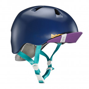 Přejít na produkt Helma Bern Nina satin navy blue 2019