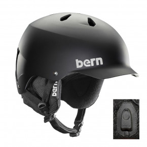 Přejít na produkt Helma Bern Watts 8Tracks matte black 2018/2019