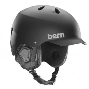 Prejsť na produkt Prilba Bern Watts Crank Fit matte black 2017/2018