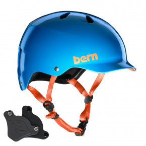 Prejsť na produkt Prilba Bern Watts H2O gloss azure blue 2020
