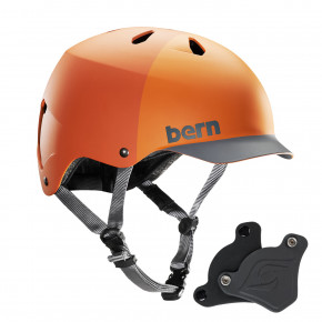 Přejít na produkt Helma Bern Watts H2O WEP matte orange hatstyle 2018