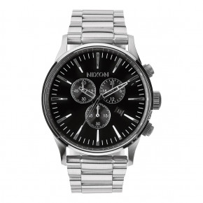 Prejsť na produkt Hodinky Nixon Sentry Chrono black 2017