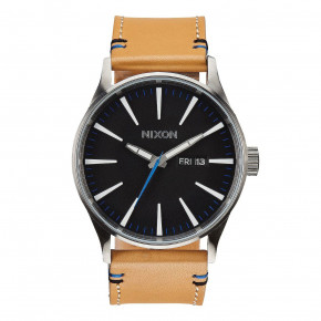 Přejít na produkt Hodinky Nixon Sentry Leather natural/black 2018