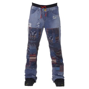 Přejít na produkt Kalhoty Burton L.a.m.b. Buju Cargo denim print 2016/2017