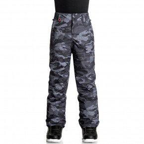 Přejít na produkt Kalhoty Quiksilver Estate Youth Printed black grey camokazi 2017/2018