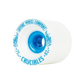 Přejít na produkt Kolečka Divine Crucibles 73Mm/82A white/blue 2017