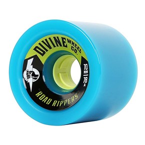 Přejít na produkt Kolečka Divine Road Rippers 70Mm/78A cyan 2017