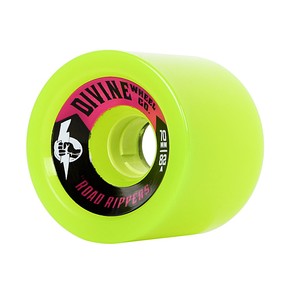 Přejít na produkt Kolečka Divine Road Rippers 70Mm/82A lime green 2017