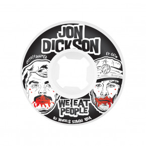 Přejít na produkt Kolečka Oj Dickson We Eat Ppl Insaneathane white 2018