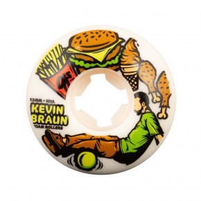 Přejít na produkt Kolečka Oj Kevin Braun Foam Rollers Elite white 2019
