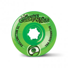 Přejít na produkt Kolečka Sector 9 Top Shelf 70mm/78a green 2018