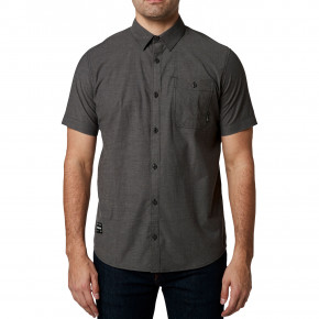 Go to the product Shirt Fox Baja Ss Woven heather black 2020