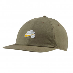 Přejít na produkt Kšiltovka Nike SB Heritage 86 Flatbill medium olive/dark sulfur 2019