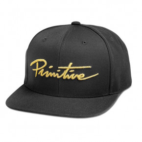 Přejít na produkt Kšiltovka Primitive Nuevo Script Snapback black/gold 2018