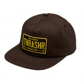 Go to the product Cap Thrasher Dmv Snapback brown 2017