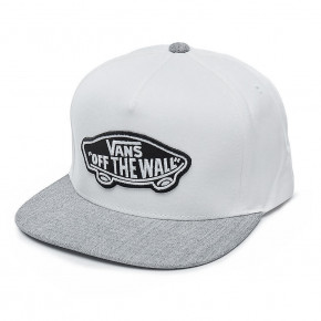 Přejít na produkt Kšiltovka Vans Classic Patch Snapback white/heather grey 2018