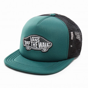 Přejít na produkt Kšiltovka Vans Classic Patch Trucker darkest spruce 2018