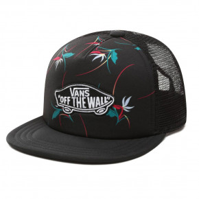 Přejít na produkt Kšiltovka Vans Classic Patch Trucker Plus Boys black open shade floral 2019