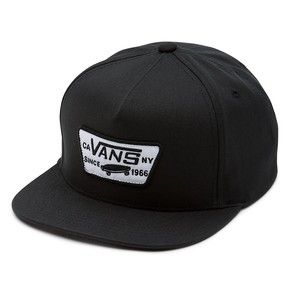 Přejít na produkt Kšiltovka Vans Full Patch Snapback true black 2018
