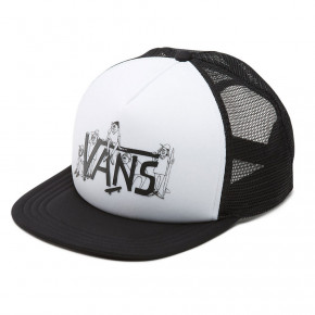 Přejít na produkt Kšiltovka Vans Shaper Gang Trucker white/black 2018