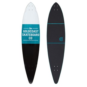 Przejść do produktu Longboard deska Goldcoast Standard Pintail black & white 2016