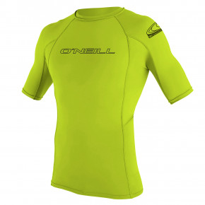 Prejsť na produkt Lycra O'Neill Basic Skins S/s Rash Guard lime 2020