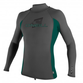 Přejít na produkt Lycra O'Neill Premium Skins L/S Rash Turtlenec graphite/reef/graphite 2018