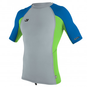 Přejít na produkt Lycra O'Neill Premium Skins S/s Rash Guard cool grey/dayglo/ocean 2019