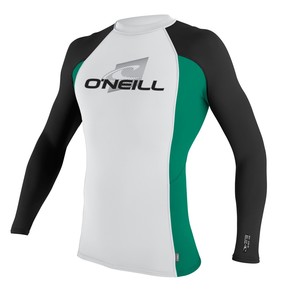 Přejít na produkt Lycra O'Neill Skins L/S Crew white/spruce/black 2017
