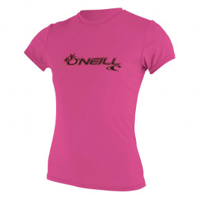 Přejít na produkt Lycra O'Neill Wms Basic Skins S/S Sun Shirt fox pink 2018