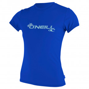 Přejít na produkt Lycra O'Neill Wms Basic Skins S/S Sun Shirt tahitian blue 2018