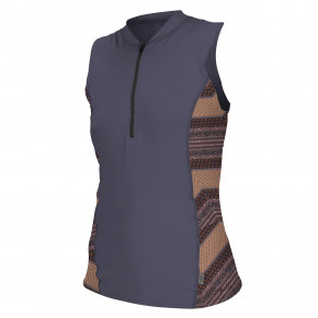 Přejít na produkt Lycra O'Neill Wms Front-Zip Cap Sleeve dusk/aztec 2019