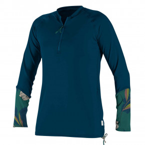 Przejść do produktu Lycra O'Neill Wms Front Zip L/s Sun Shirt french navy/bridget 2020