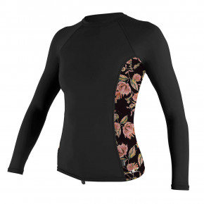 Przejść do produktu Lycra O'Neill Wms Side Print L/s Rash Guard black/flo 2020