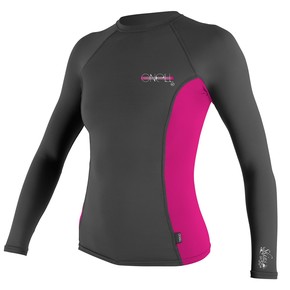 Přejít na produkt Lycra O'Neill Wms Skins L/s Crew graphite/berry/graphite 2017
