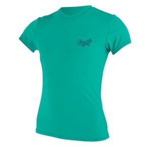 Přejít na produkt Lycra O'Neill Wms Skins S/s Rash Tee baltic green 2017