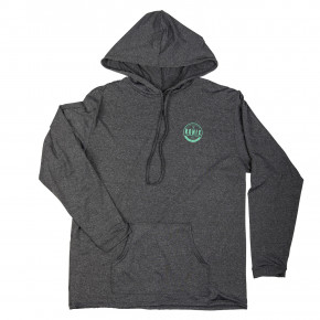 Go to the product Lycra Ronix Uv Quick Dry Hoodie heather grey/mint 2019
