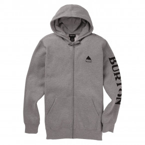 Přejít na produkt Mikina Burton Elite Fz grey heather 2019/2020